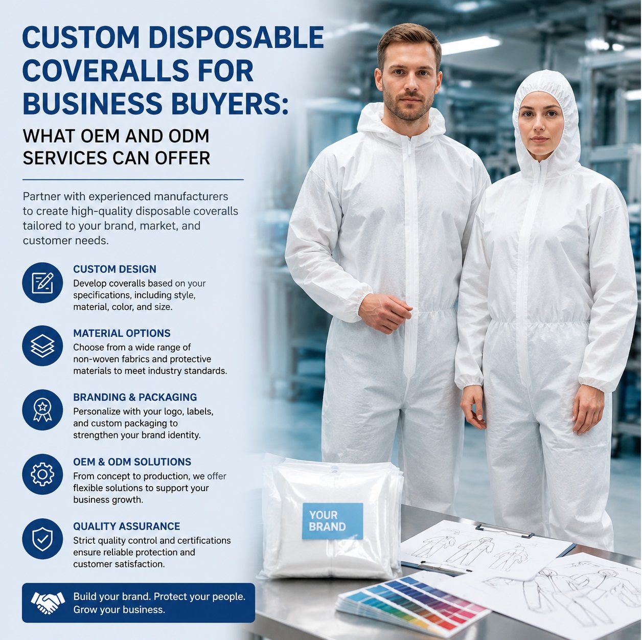 Chemical Protective Coverall 